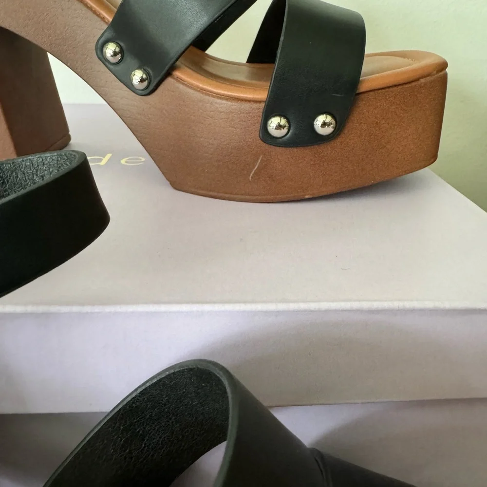 Madden Girl Women's Greenvil Heeled Sandal - Black - Size 9 - Picture 3 of 10